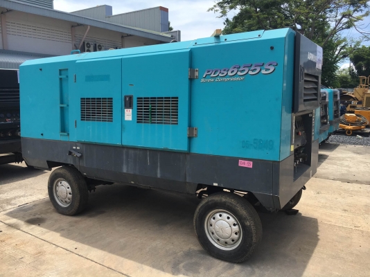 เครื่องปั๊มลม Airman PDS655S : 655cfm : 7บาร์ นำเข้าจากญี่ปุ่น โทร. 080-6565422 (หนิง)