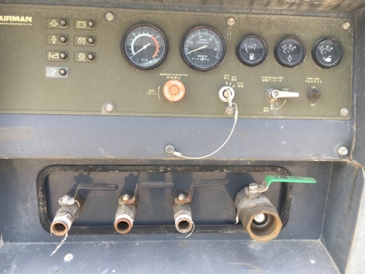 เครื่องปั๊มลม Airman PDS655S : 655cfm : 7บาร์ นำเข้าจากญี่ปุ่น โทร. 080-6565422 (หนิง)