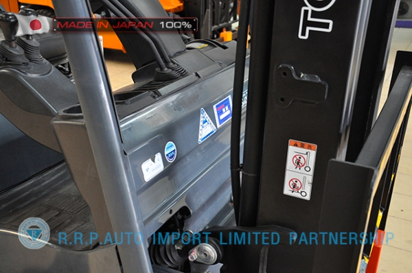 ขายรถโฟล์คลิฟท์มือสอง TOYOTA รุ่น 8FG15-13043 ราคา 255,000 บาท นำเข้าจากประเทศญี่ปุ่น 100\% ไม่เคยใช้งานในไทย