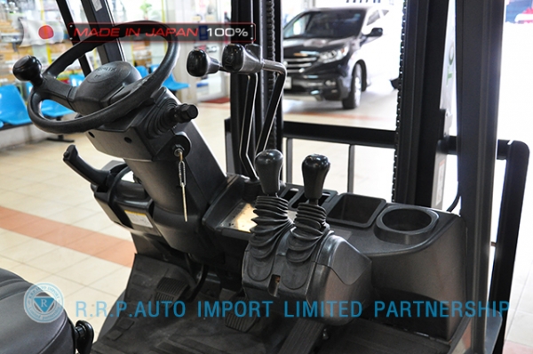 ขายรถโฟล์คลิฟท์มือสอง TOYOTA รุ่น 8FG15-13043 ราคา 255,000 บาท นำเข้าจากประเทศญี่ปุ่น 100\% ไม่เคยใช้งานในไทย