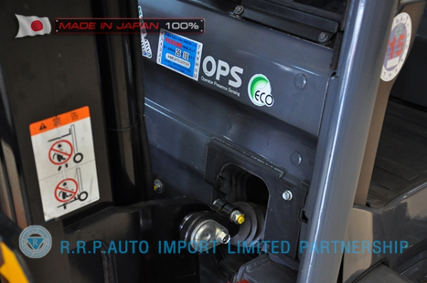 ขายรถโฟล์คลิฟท์มือสอง TOYOTA รุ่น 8FD15-33367 ราคา 385,000 บาท นำเข้าจากประเทศญี่ปุ่น 100\% ไม่เคยใช้งานในไทย