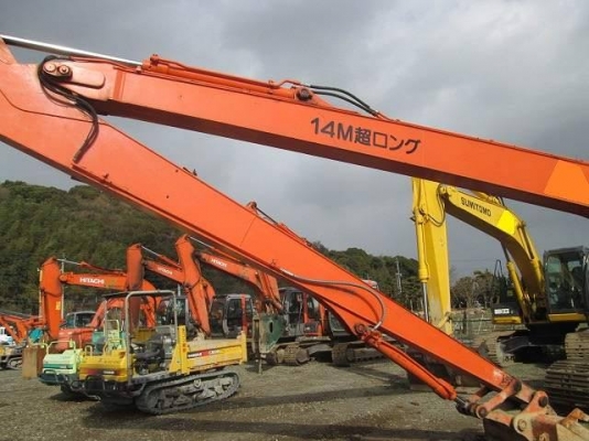 ขายรถขุด ZX120 บูมยาว ปุ๋ย 085-0221939