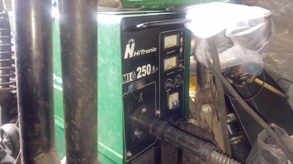 ขายเครื่องเชื่อม hitronic MIG250s  ใช้ไฟบ้าน220vเชื่อมเหล็ก,สแตลเลส,ปิเนียมอาก้อนได้
