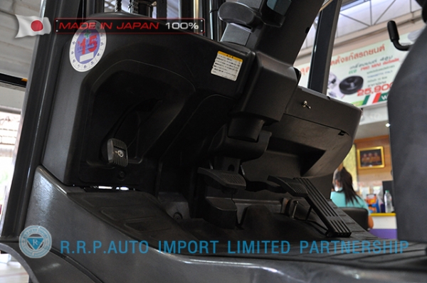 ขายรถโฟล์คลิฟท์มือสอง TOYOTA รุ่น  8FG15-30581 ราคา 285,000 บาท นำเข้าจากประเทศญี่ปุ่น 100\% ไม่เคยใช้งานในไทย