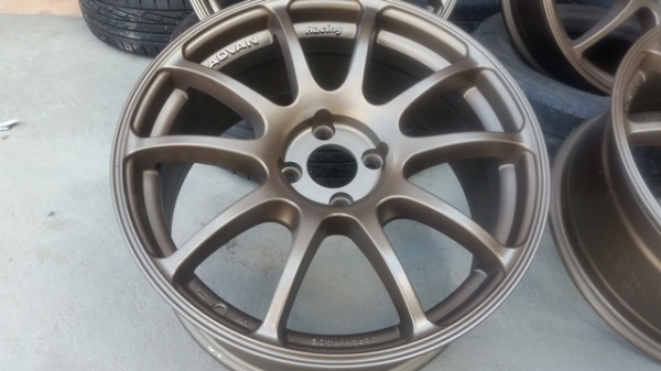 ขายล้อRZ ขอบ17 4รู100 หน้า7.5 ET38 พร้อมยาง  4 ล้อ