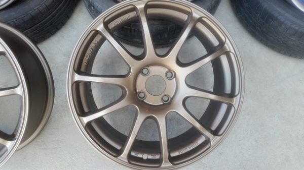 ขายล้อRZ ขอบ17 4รู100 หน้า7.5 ET38 พร้อมยาง  4 ล้อ