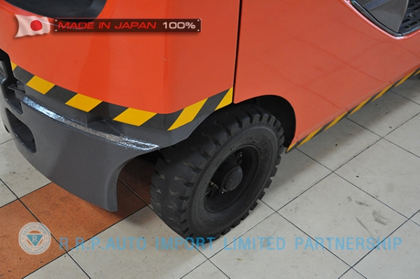 ขายรถโฟล์คลิฟท์มือสอง TOYOTA รุ่น  8FG15-30588 ราคา 285,000 บาท นำเข้าจากประเทศญี่ปุ่น 100\% ไม่เคยใช้งานในไทย