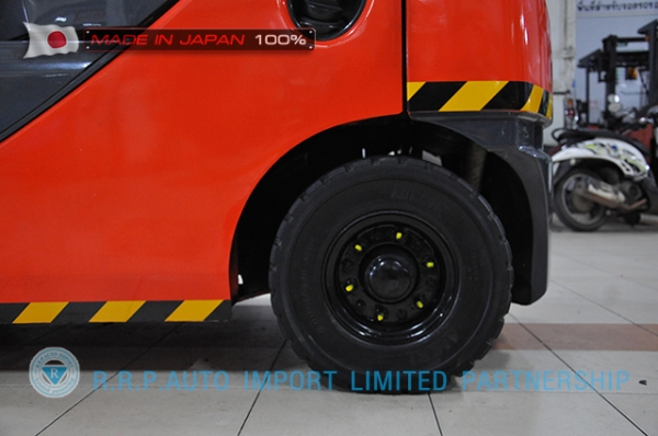 ขายรถโฟล์คลิฟท์มือสอง TOYOTA รุ่น  8FD15-20149 ราคา 335,000 บาท นำเข้าจากประเทศญี่ปุ่น 100\% ไม่เคยใช้งานในไทย