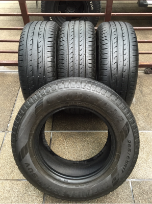 ยาง Goodyear 265 65 17 ปี15 ดอกเต็ม เนื้อนิ่ม ราคาไม่แพง
