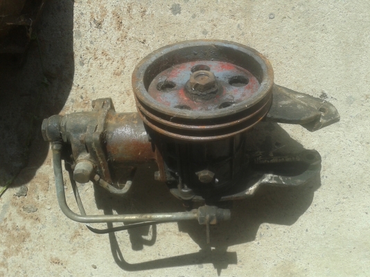 ขายปั้มลมเครื่องฮีโน่EH700แปลงใส่เบลคทิพฟี่