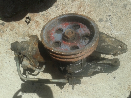 ขายปั้มลมเครื่องฮีโน่EH700แปลงเป็นเบลคทิพฟี่