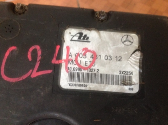 ปั้ม ABS BENZ C240 V6 เก่าญี่ปุ่นเเท้สภาพดี ปั้ม ABS BENZ C240 V6 เก่าญี่ปุ่นเเท้สภาพดี