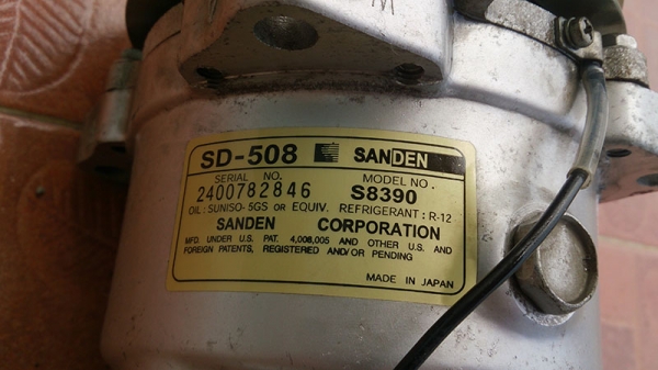 ขายคอมแอร์ Sanden508 ขายคอมแอร์ Sanden508