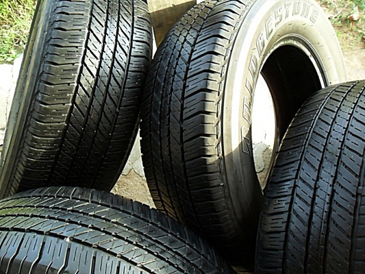 ยาง17กระบะสูง บริดสโตน265-65-R17ลงพื้นปลายปี14 (4เส้น4,800)