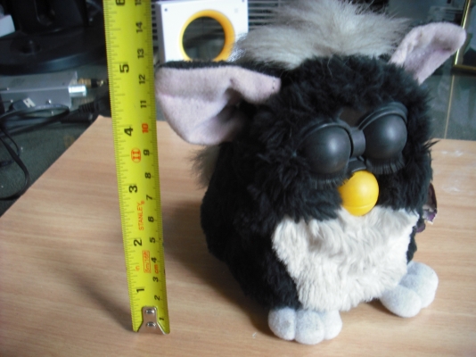 ตุ๊กตา Furby ปี 1999 สีขาว ดำ ตามสภาพ