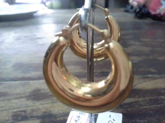 ต่างหูทอง 9k Italy