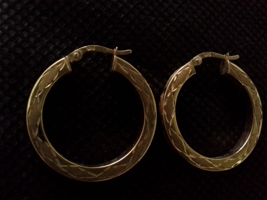 ต่างหูทอง 10k  England