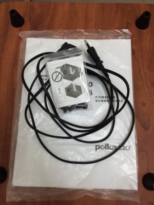 ลำโพงตั้งพื้น DENON SC-T33 1 คู่ Subwoofer Polk Audio PSW110 1 ตัว