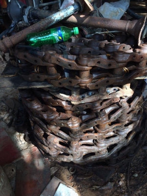 ข้อโซ่แมคโค ใส่ pc60 + คับ สวยๆคับ