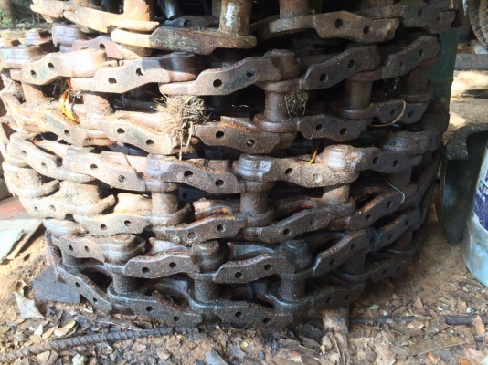 ข้อโซ่แมคโค ใส่ pc60 + คับ สวยๆคับ