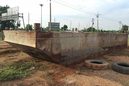 ขายโป๊ะสำหรับรถแบคโฮ200แบบแยกชิ้น