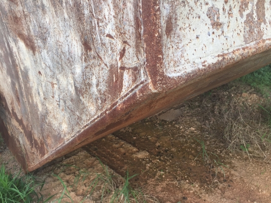 ขายโป๊ะสำหรับรถแบคโฮ200แบบแยกชิ้น