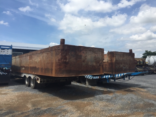 ขายโป๊ะสำหรับรถแบคโฮ200แบบแยกชิ้น