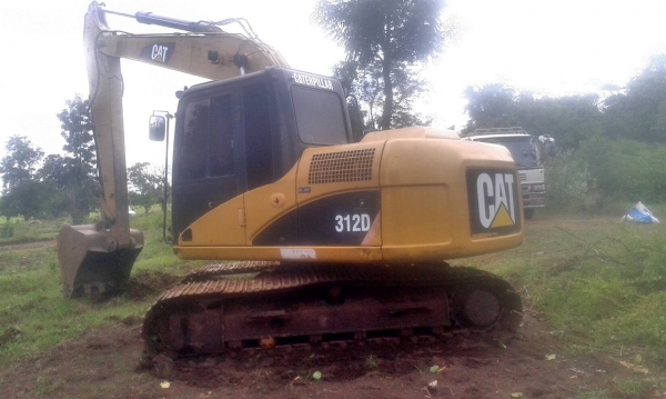 Cat 312D กระบอกดำ ระบบไฟฟ้าครบวงจร