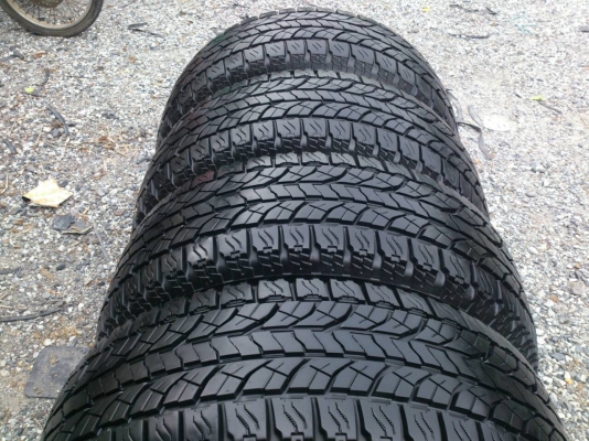 ขายแม็ก 6รูขอบ16 พร้อมยาง YOKOHAMA A/T-S 265/70R16 ยางปี13 ดอกยางหนาเต็มสดนิ่มไม่แตกลายไม่ร้าว สวยๆ จำนวน 1 ชุด ขายแม็ก 6รูขอบ16 พร้อมยาง YOKOHAMA A/T-S 265/70R16 ยางปี13 ดอกยางหนาเต็มสดนิ่มไม่แตกลายไม่ร้าว สวยๆ จำนวน 1 ชุด