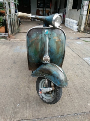 ขาย vespa 64 ของแท้ติดรถพอมีครับ ฝาเบีย ตัวเอ กระโหลกครอบเสื้อ ฝาคาบู คันเกียคันเร่งติดรถ ขายราคา 53,500 บาทครับ รถเลขโคลงเครื่องแท้ครับ no book นะครับ สนใจติดต่อได้ครับ 0826336557 โป้งครับ รับเทรินทุกรุ่นครับ