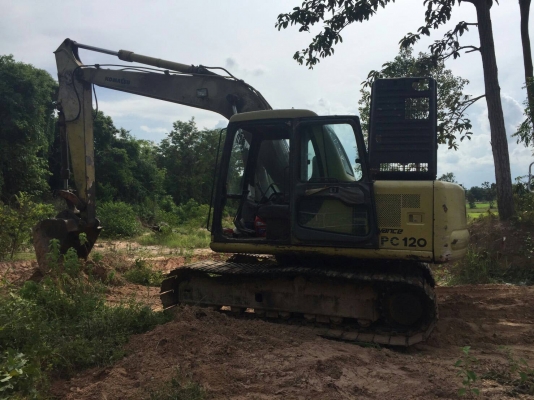 ขาย 495,000 Komatsu  PC120 รุ่น 6 เครื่องดี ปั้มดี ไฟฟ้า ตัด เอกสารเล่มทะเบียน  090-772-3710 090-772-3708