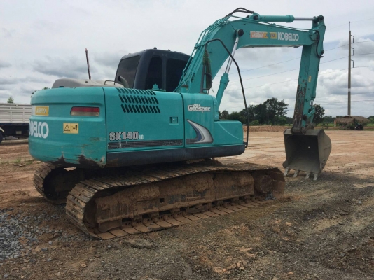 ขาย 1,550,000 KOBELCO SK140LC SUPER ทำงาน 10,559 ชั่วโมง เครื่องดี ไฟฟ้าครบ  เอกสารเล่มทะเบียน รถอยู่ จ.มหาสารคาม  090-772-3710 090-772-3708