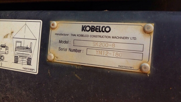 ขายรถแบคโฮ KOBELCO YN12 Super X ทำงาน 69418ชั่วโมง สนใจโทร 081-970-1072