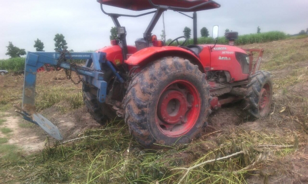 Kubota M7040 หาง5 ใบดัน ชั่วโมง 4พันก่า รถสวยพร้อมใช้