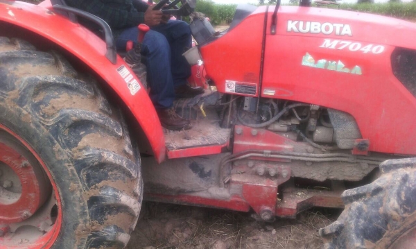 Kubota M7040 หาง5 ใบดัน ชั่วโมง 4พันก่า รถสวยพร้อมใช้