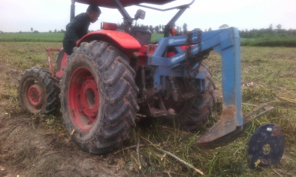 Kubota M7040 หาง5 ใบดัน ชั่วโมง 4พันก่า รถสวยพร้อมใช้