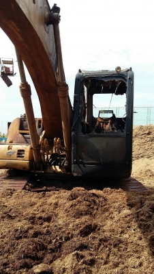 Cat 320 C ไฟไหม้ ขายถูก 400000 บ.
