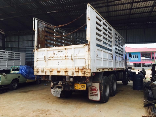 ขายรถพ่วงไม่ดัมพ์ ISUZU เครื่อง 320 แรง ปี 51 Max load แม่ลูกไม่ดัมพ์ ลูก 3 เพลาแท้ ทะเบียนพร้อม