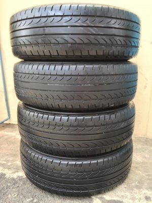 ขายยาง GOODYEAR DURASPORT 205-70-15 ปี15 ดอกเต็ม ไม่มีปะ ไม่กินข้าง ชุดละ 5,500 บาท
