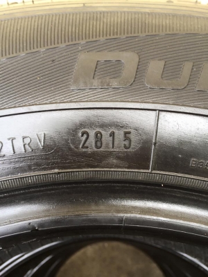 ขายยาง GOODYEAR DURASPORT 205-70-15 ปี15 ดอกเต็ม ไม่มีปะ ไม่กินข้าง ชุดละ 5,500 บาท