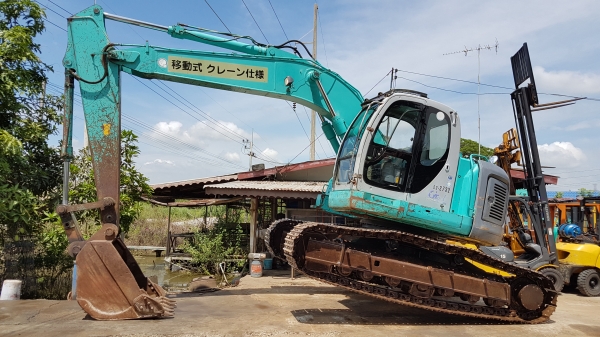 ขายด่วน1150,000รถแบคโฮKOBELCO-SK200SR-YB02-มาคซีชั่วโม่งทำงานน้อยรถนอกเพิ่งนำเข้ามายังไม่เคยใช้งานในเมืองไทยเลย