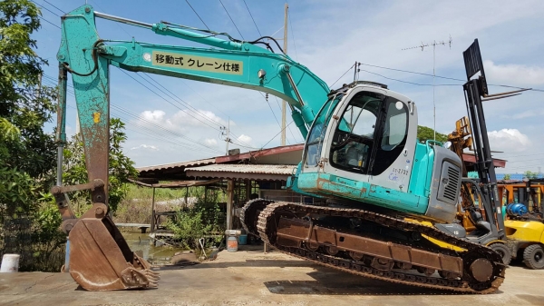 ขายด่วน1150,000รถแบคโฮKOBELCO-SK200SR-YB02-มาคซีชั่วโม่งทำงานน้อยรถนอกเพิ่งนำเข้ามายังไม่เคยใช้งานในเมืองไทยเลย