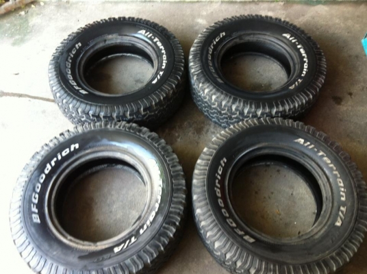 ขายยาง BF ALL  265-75-16  1ชุด ถุกๆครับ 3800