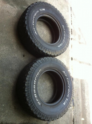 ยาง BF 265-75-16  1คู่  ถูกๆครับ