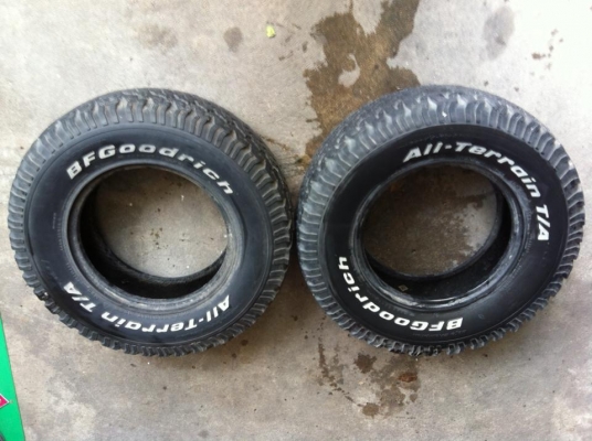 ขายยาง BF ALL  30-9.5-15  1คู่ ครับ ถูกๆ