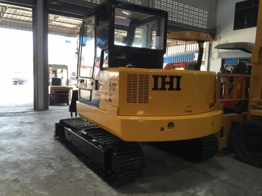 รถขุด IHI50GX มีเก๋ง มือสองนำเข้าจากญี่ปุ่น ทำสีใหม่ พร้อมใช้งาน