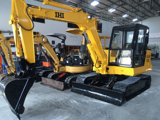 รถขุด IHI50GX มีเก๋ง มือสองนำเข้าจากญี่ปุ่น ทำสีใหม่ พร้อมใช้งาน