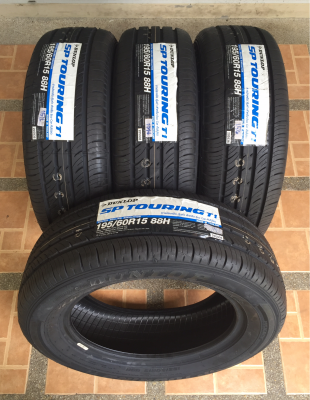ยางใหม่ Dunlop 195 60 15 ปี16 ราคาเร้าใจ