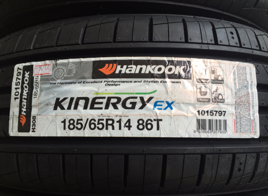 ยางใหม่ Hankook 185 65 14 ปี16 ราคาเร้าใจ