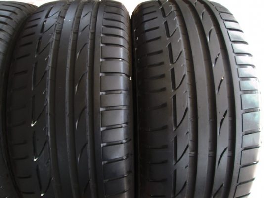 ขายยาง BRIDGESTONE S001 (RFT) 245-50-18 ปี14 ดอกแน่นๆ 1ชุด